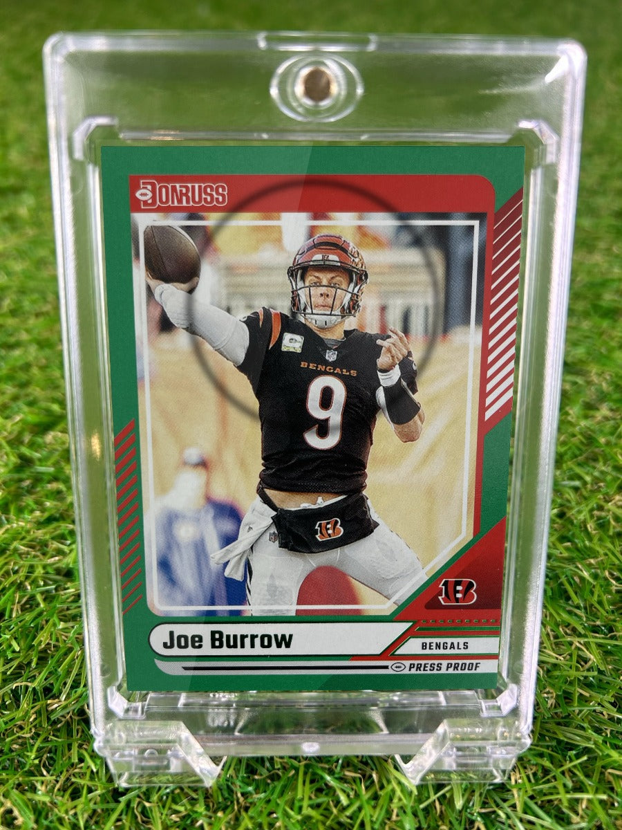 JOE BURROW 2024 Donruss Press Proof