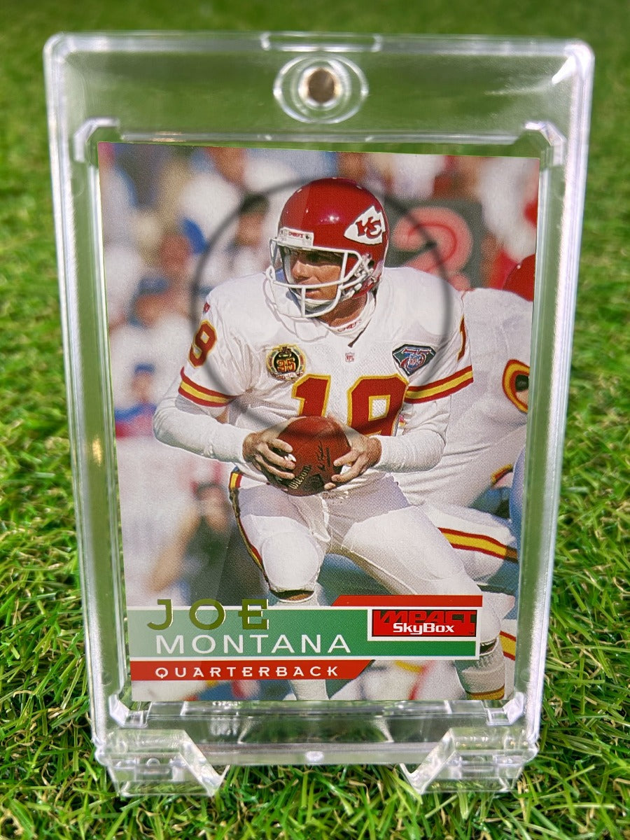 JOE MONTANA 1995 SkyBox Impact