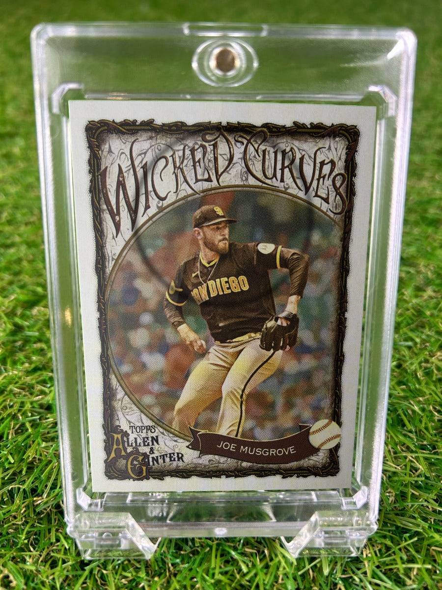 JOE MUSGROVE 2025 Topps Allen & Ginter Wicked Curves