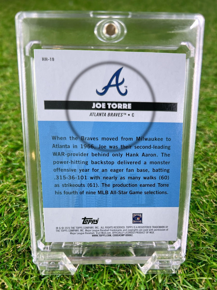 JOE TORRE 2025 Topps Hometown Heroes