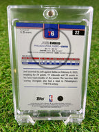 JOEL EMBIID 2025 Topps Flagship