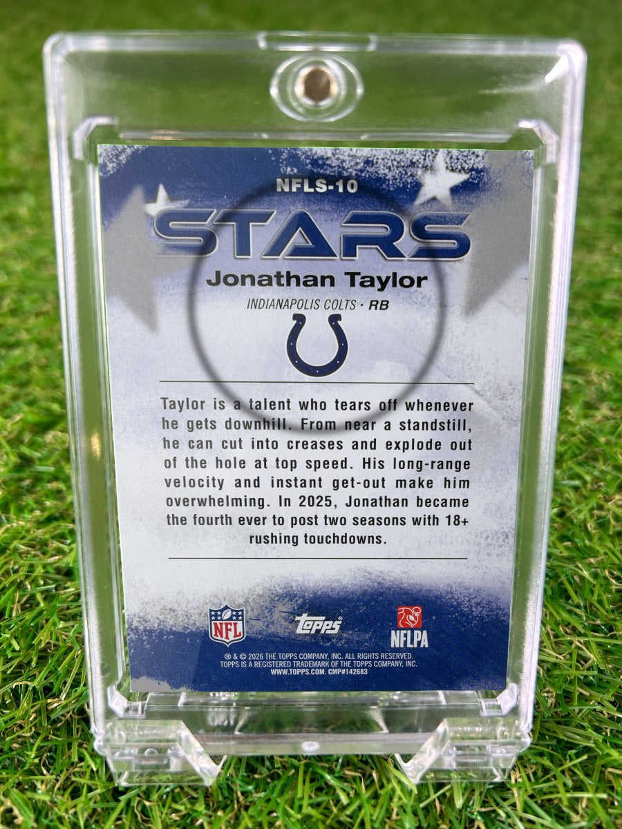 JONATHAN TAYLOR 2026 Topps NFL Stars