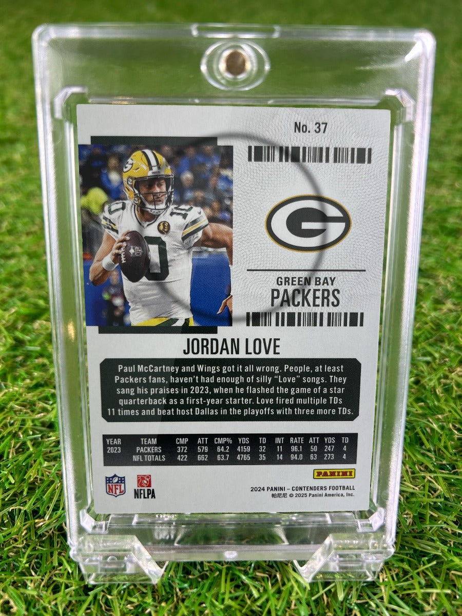 JORDAN LOVE 2021 Panini Contenders Football