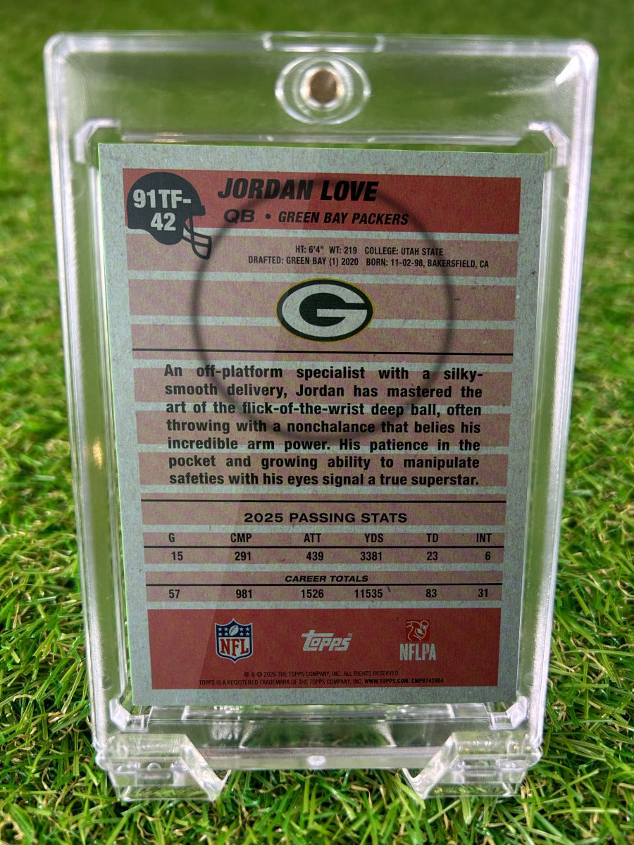JORDAN LOVE 2026 Topps 35th Anniversary