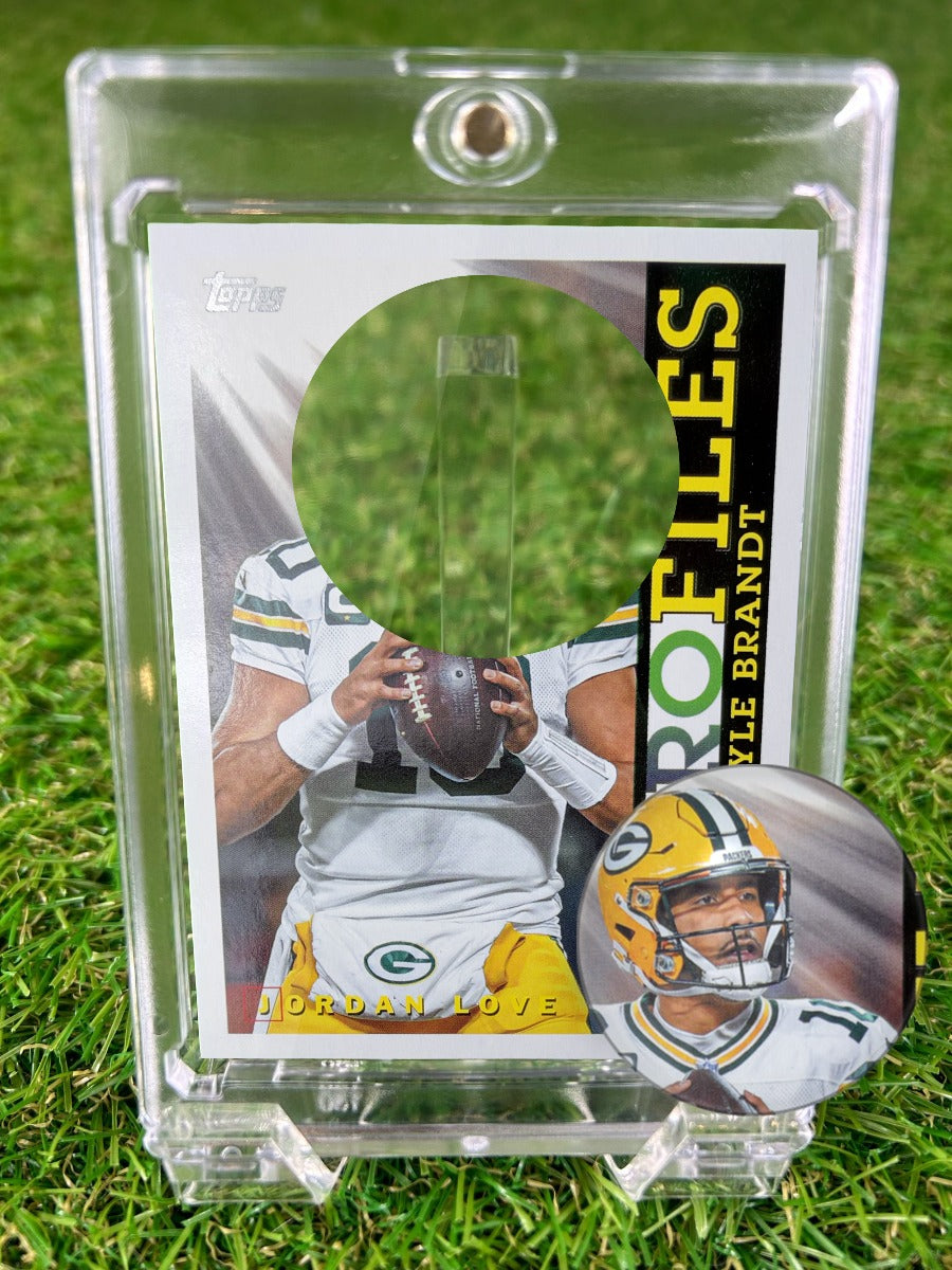 JORDAN LOVE 2026 Topps Profiles by Kyle Brandt