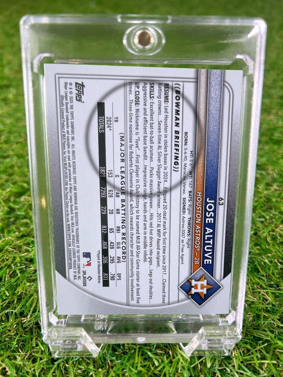 JOSE ALTUVE 2022 Bowman