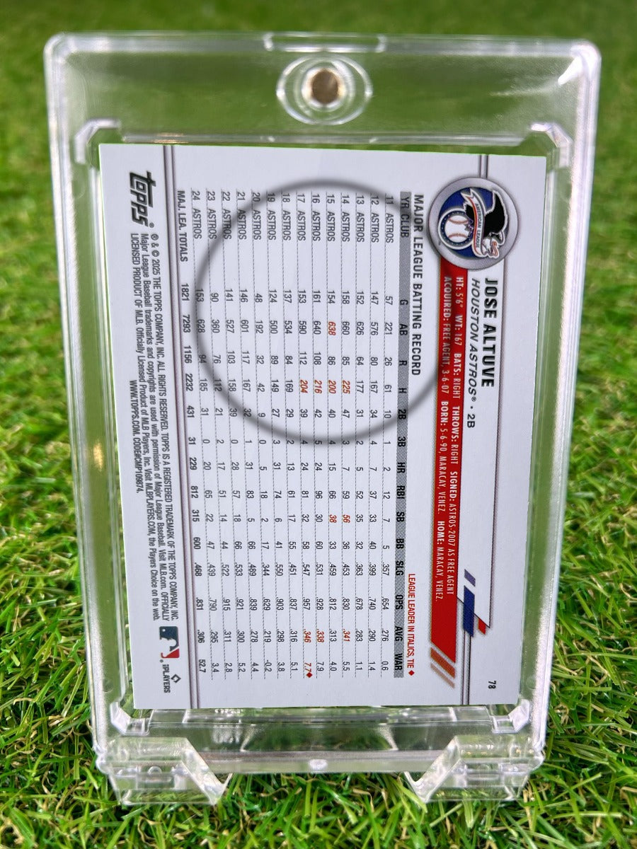 JOSE ALTUVE 2025 Topps All-Star Game
