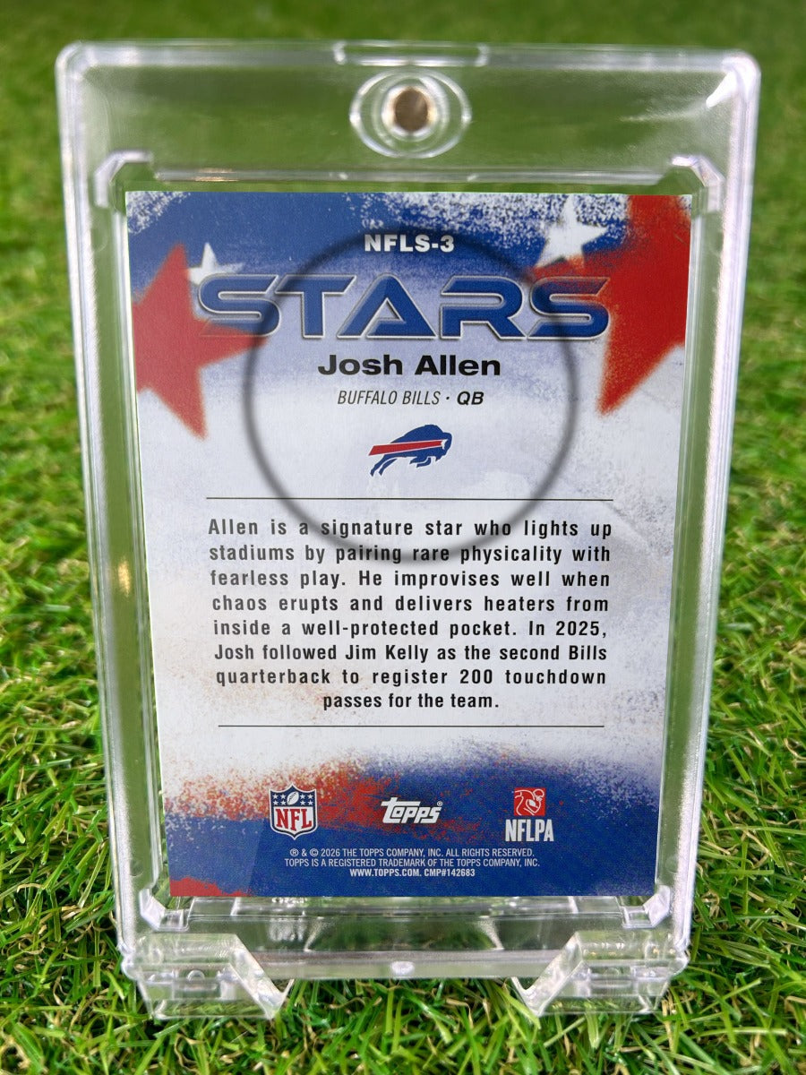 JOSH ALLEN 2026 Topps NFL Stars
