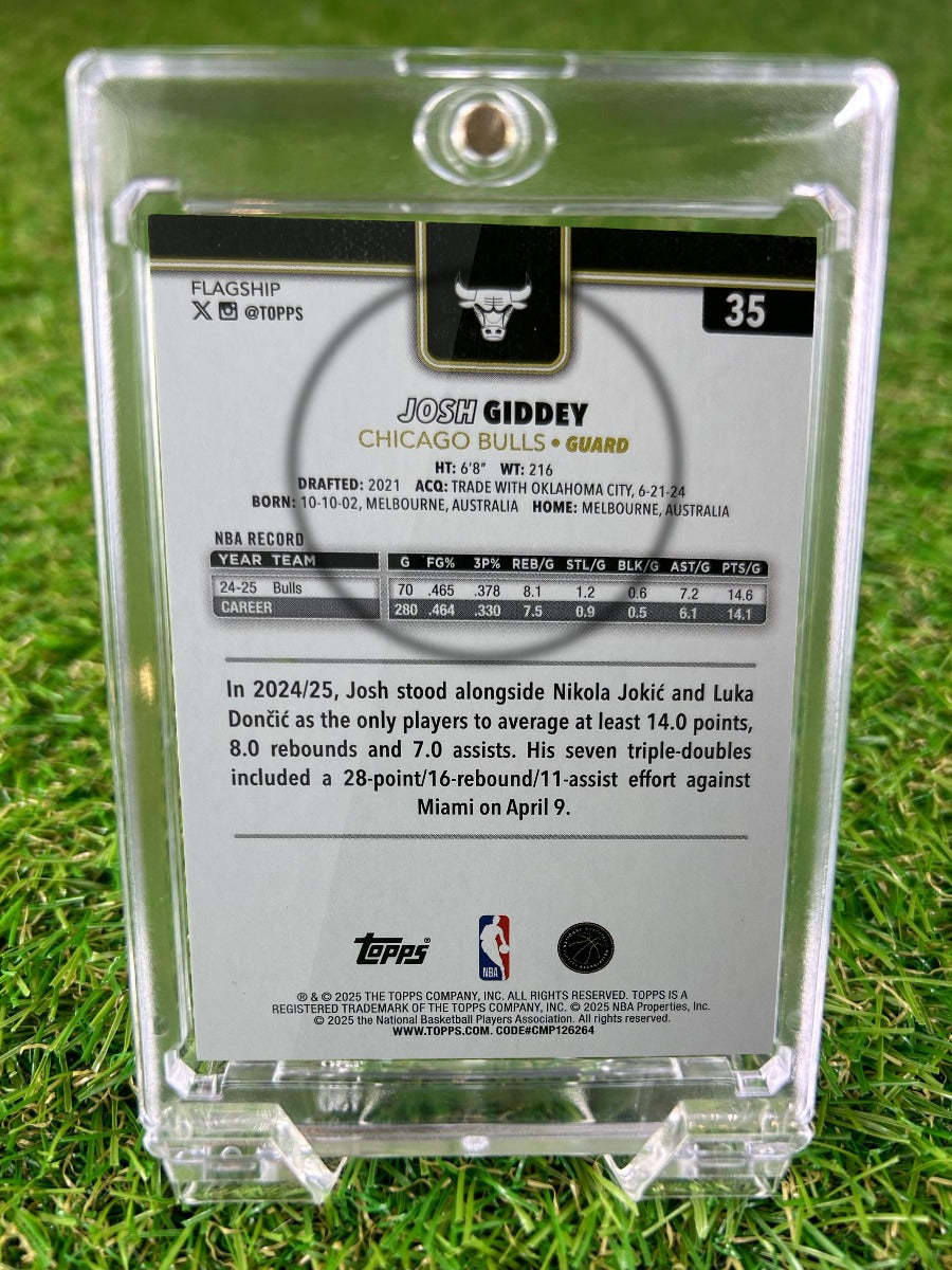 JOSH GIDDEY 2025 Topps Flagship