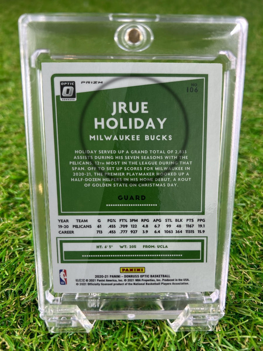 JRUE HOLIDAY 2021 Donruss Optic Basketball