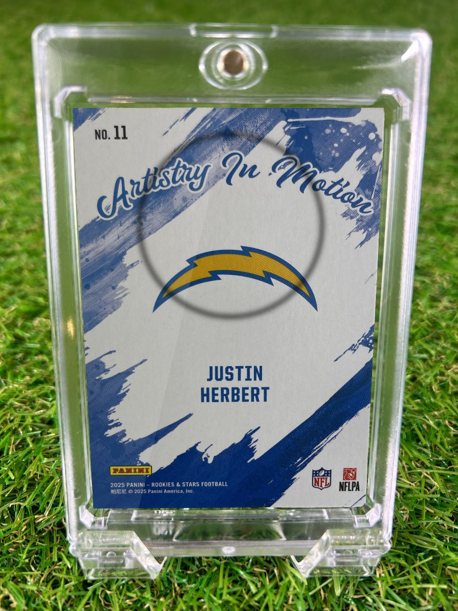 JUSTIN HERBERT 2025 Rookies & Stars Artistry in Motion