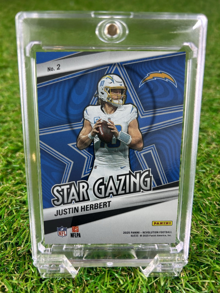 JUSTIN HERBERT 2025 Panini Revolution Star Gazing