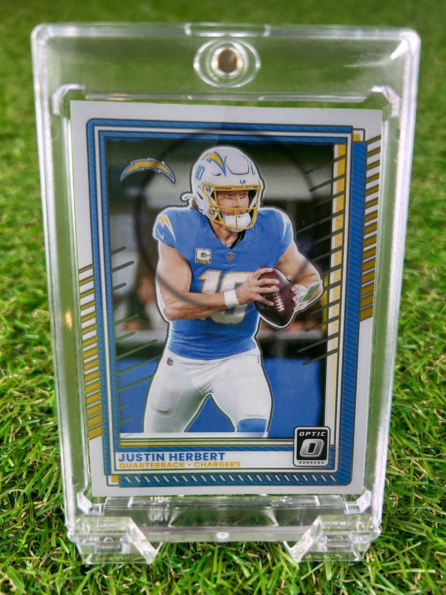 JUSTIN HERBERT 2025 Donruss Optic Football