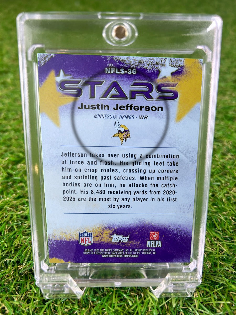 JUSTIN JEFFERSON 2026 Topps Stars