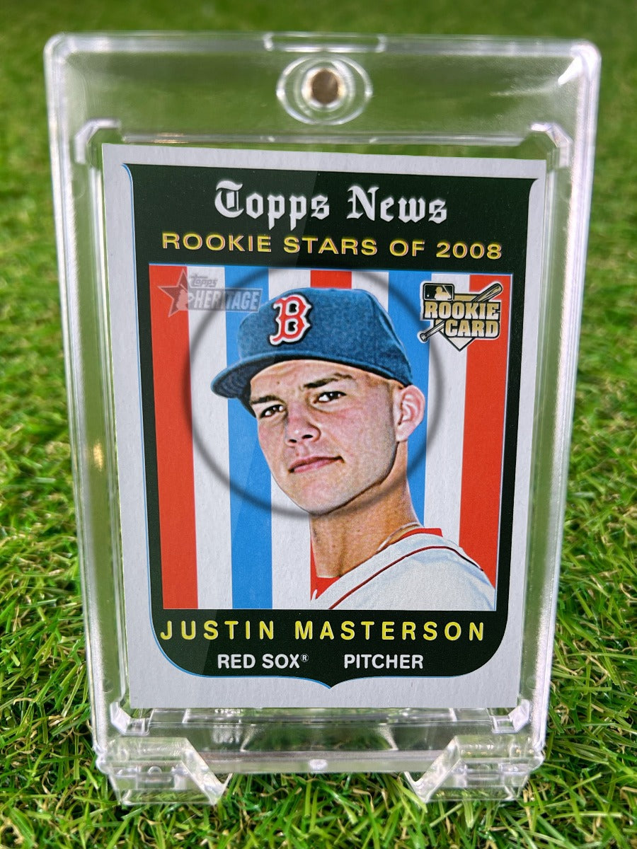 JUSTIN MASTERSON 2008 Topps Heritage