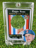 JUSTIN MASTERSON 2008 Topps Heritage