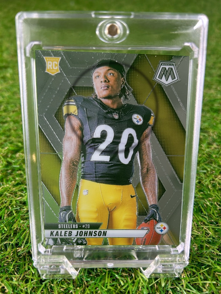KALEB JOHNSON 2025 Panini Mosaic Football
