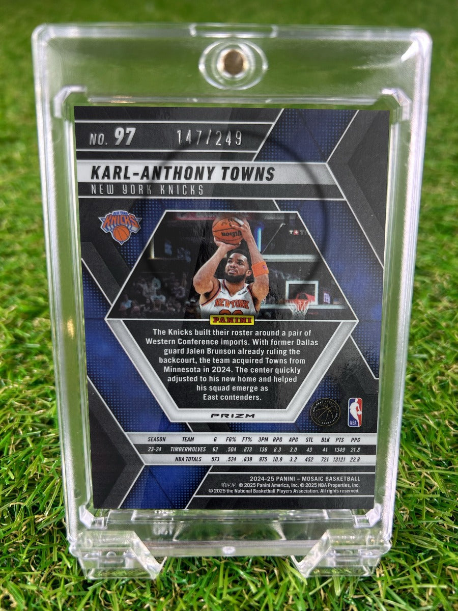 KARL-ANTHONY TOWNS 2024 Panini Mosaic Basketball