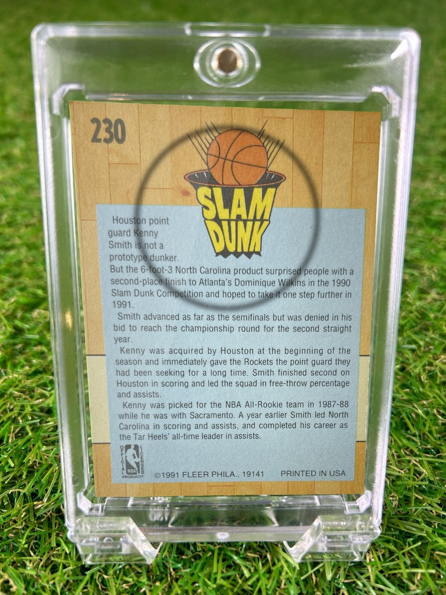 KENNY SMITH 1991 Fleer Slam Dunk