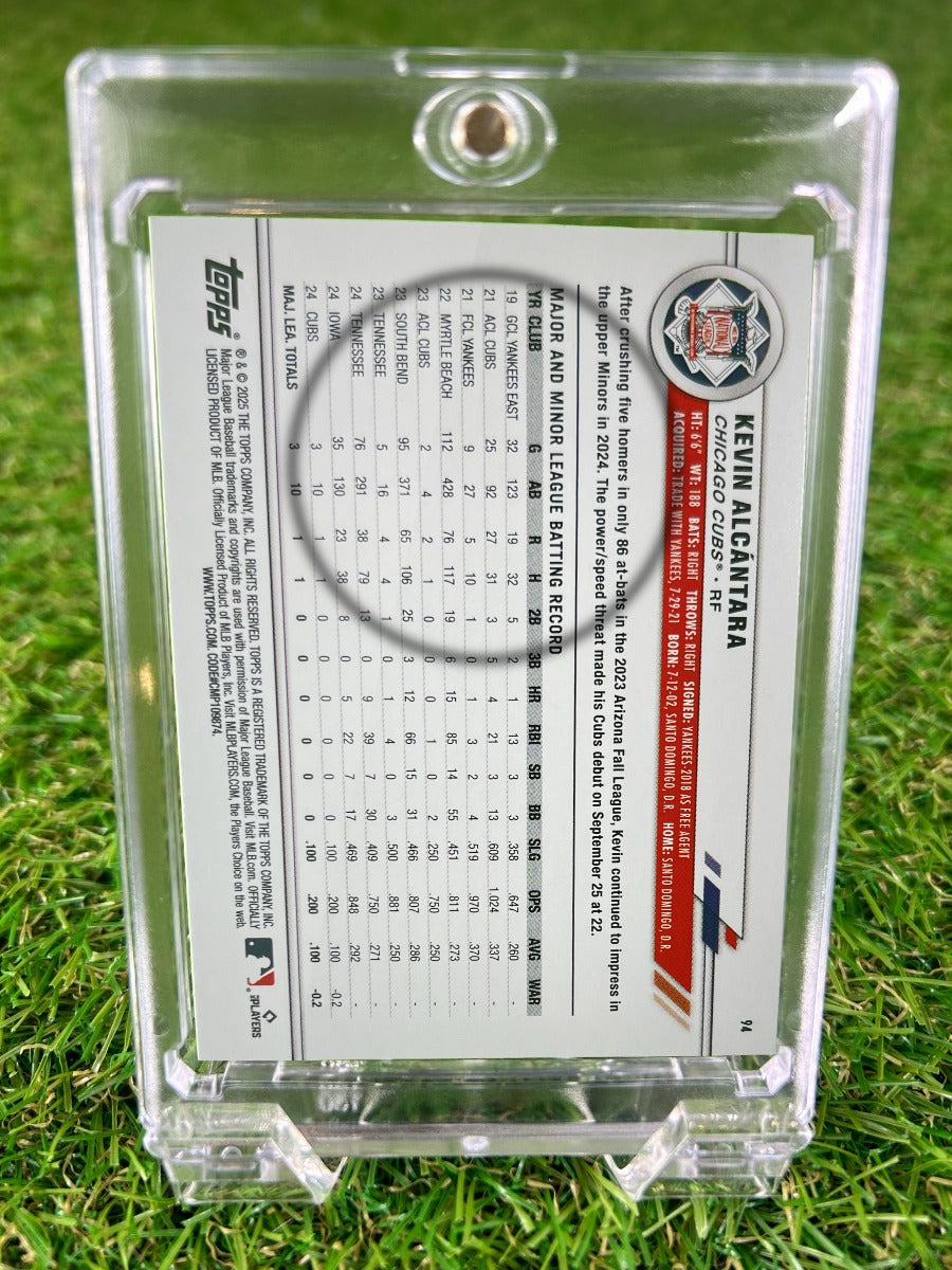 KEVIN ALCÁNTARA 2025 Topps All-Star Game