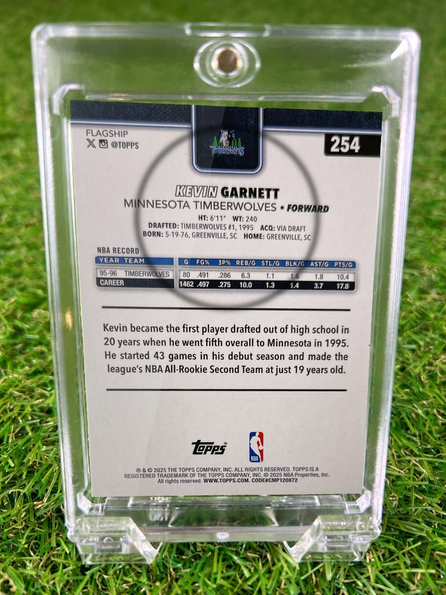 KEVIN GARNETT 2025 Topps Flagship