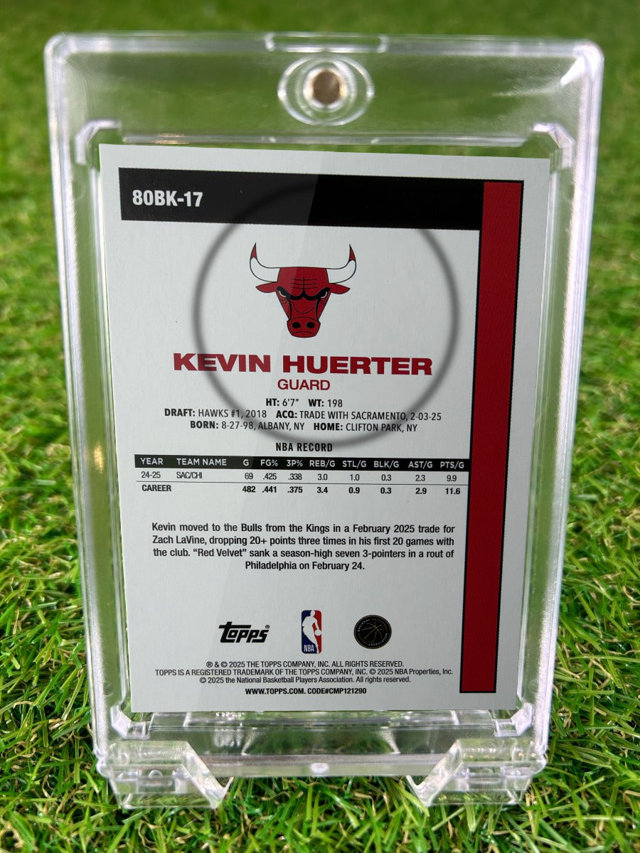 KEVIN HUERTER 2025 Topps 80BK