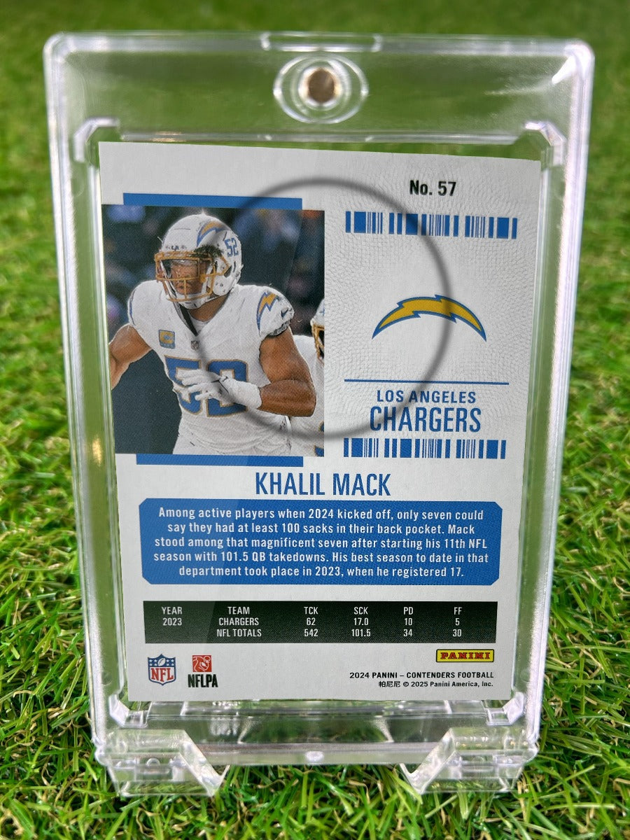 KHALIL MACK 2024 Panini Contenders Football
