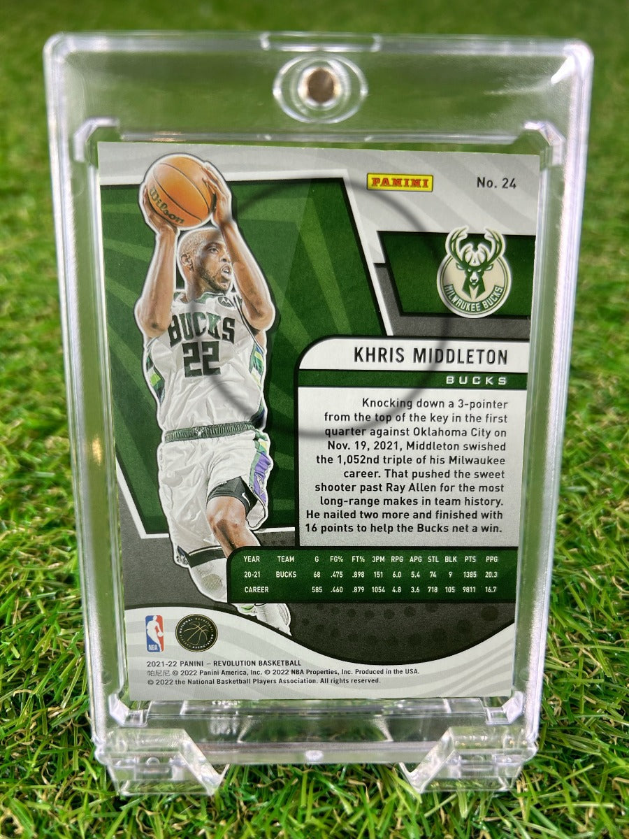 KHRIS MIDDLETON 2021 Panini Revolution Basketball