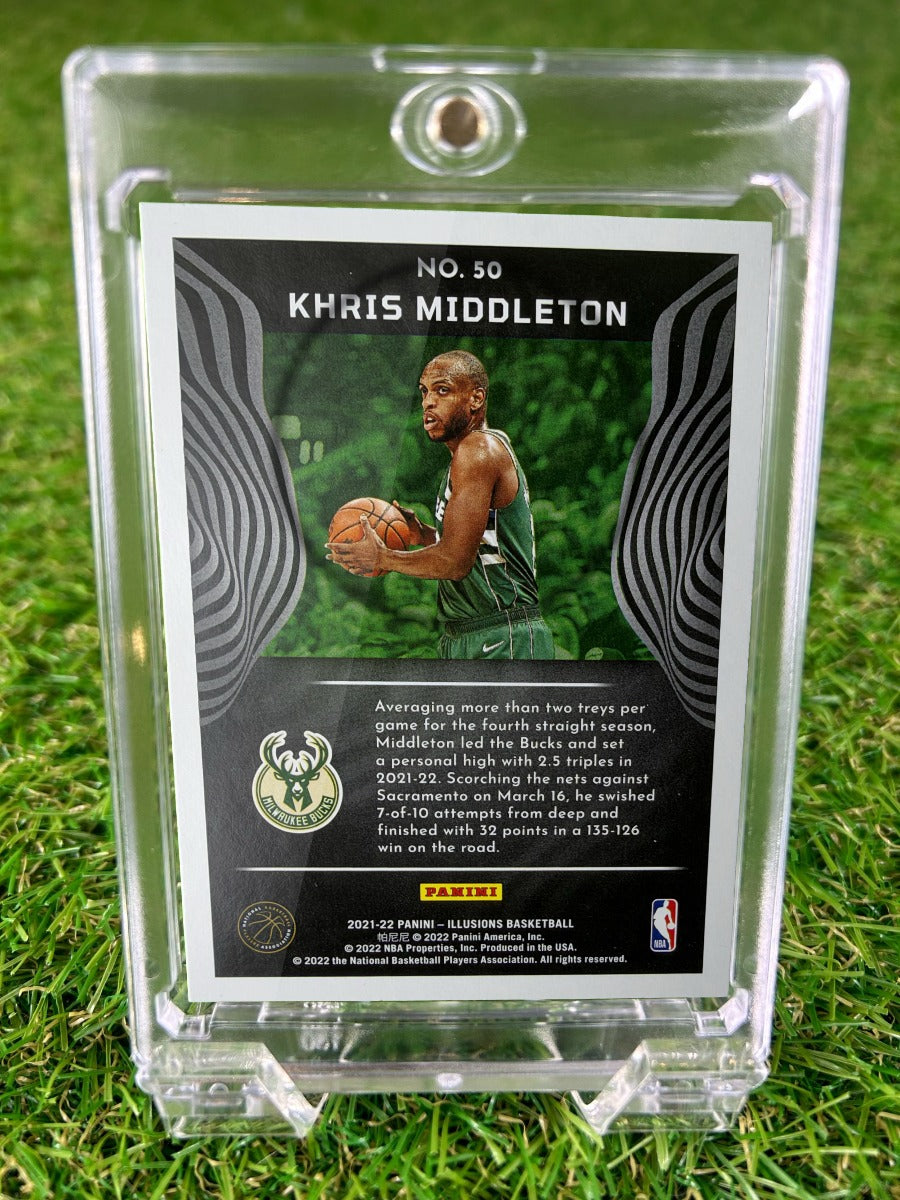 KHRIS MIDDLETON 2021 Panini Illusions Basketball