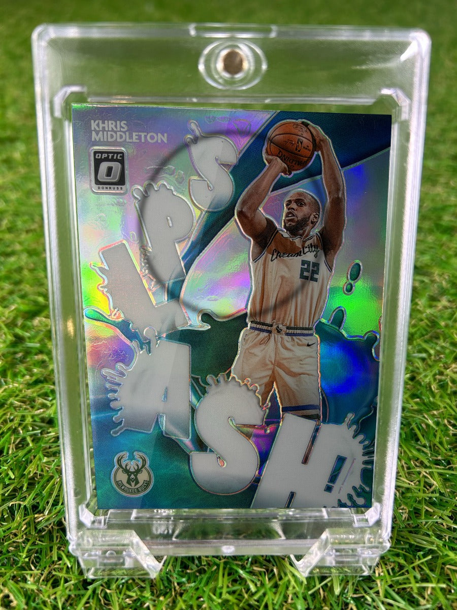 KHRIS MIDDLETON 2021 Panini Donruss Optic Basketball Splash
