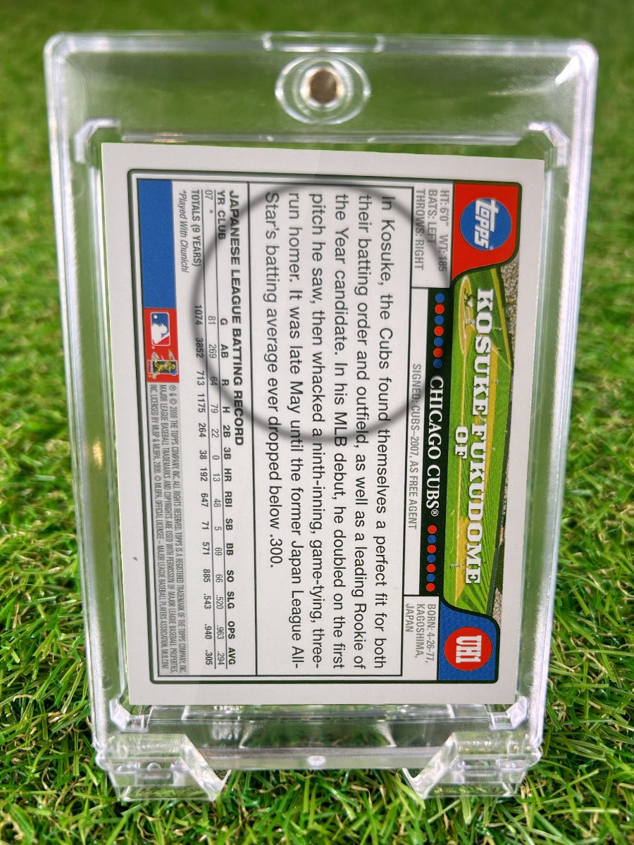 KOSUKE FUKUDOME 2008 Topps