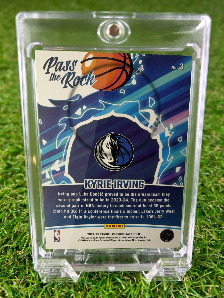 KYRIE IRVING 2024 Panini Donruss Basketball Pass the Rock