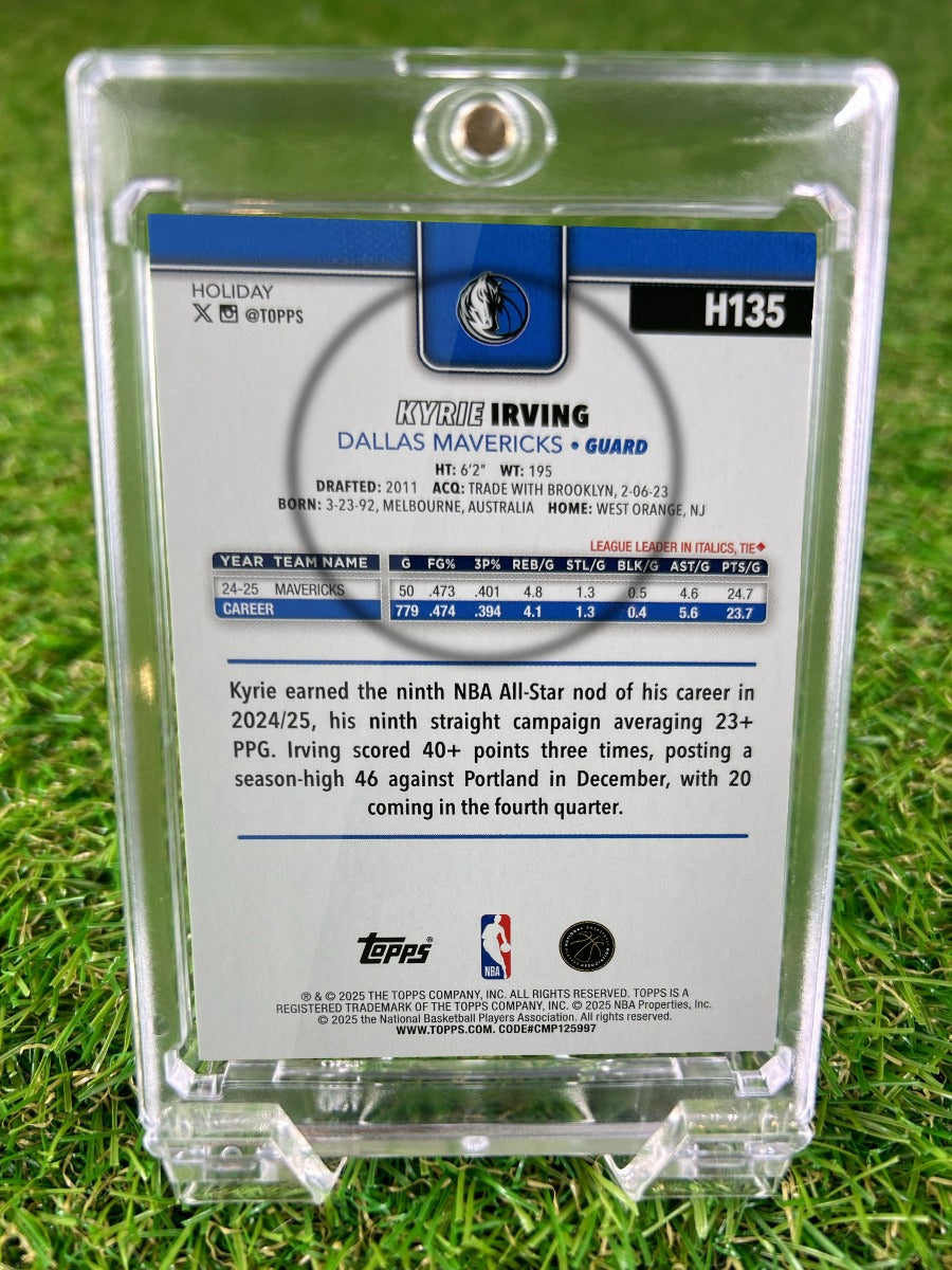 KYRIE IRVING 2025 Topps Holiday