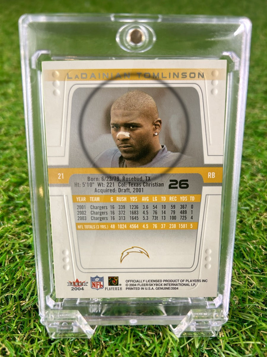 LADAINIAN TOMLINSON 2004 Fleer Genuine