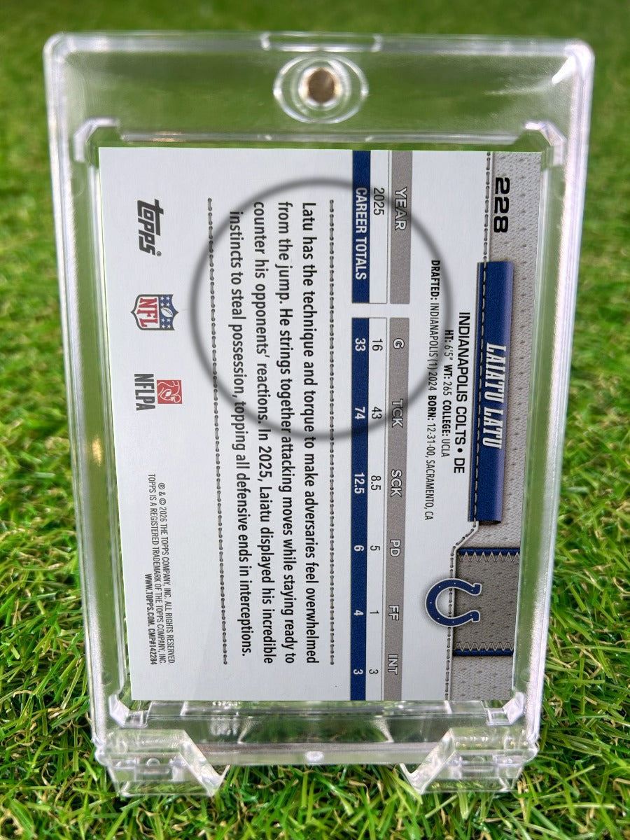 LAIATU LATU 2026 Topps