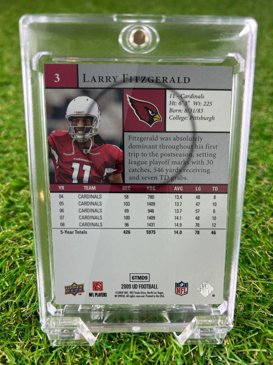 LARRY FITZGERALD 2009 UD Football