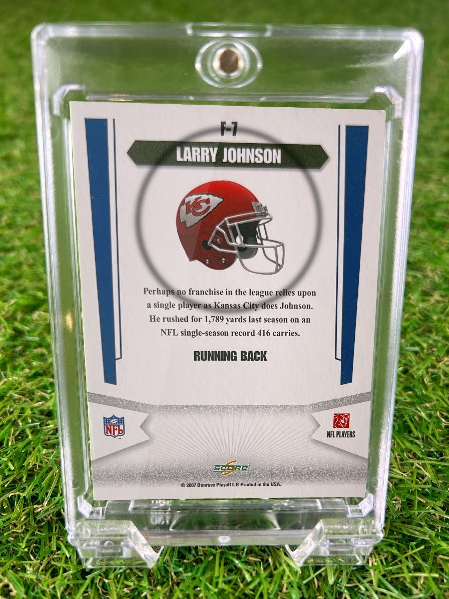 LARRY JOHNSON 2007 Score Franchise