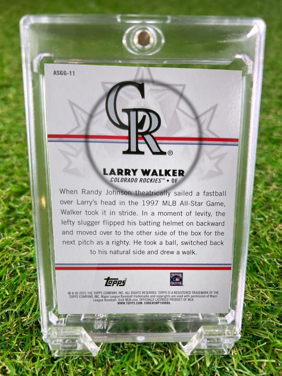 LARRY WALKER 2025 Topps MLB All-Star Game Greats