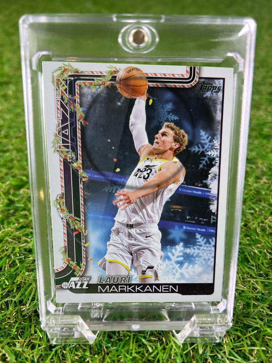 LAURI MARKKANEN 2025 Topps Holiday