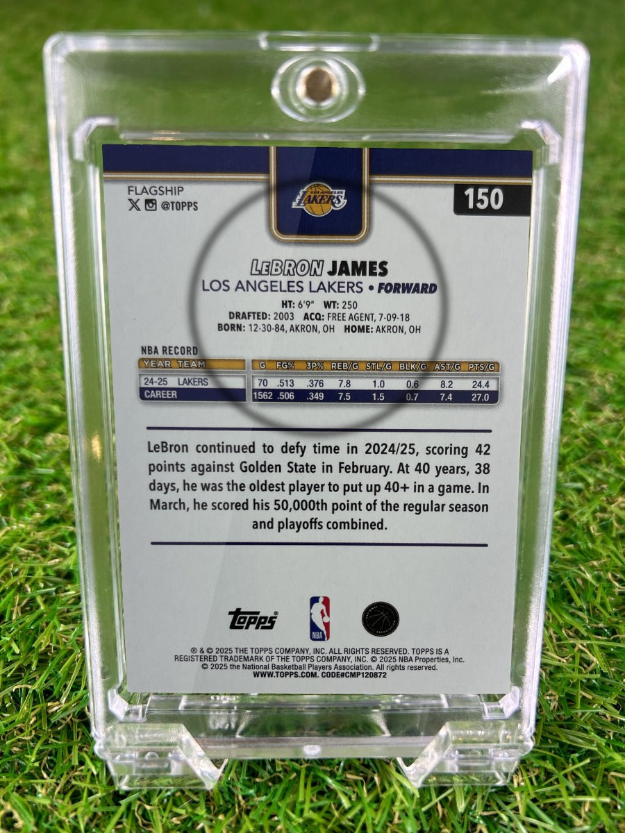 LEBRON JAMES 2025 Topps Flagship
