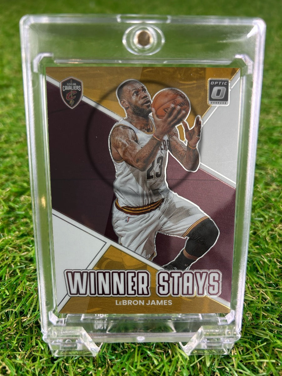 LEBRON JAMES 2022 Panini Donruss Optic Basketball Winner Stays