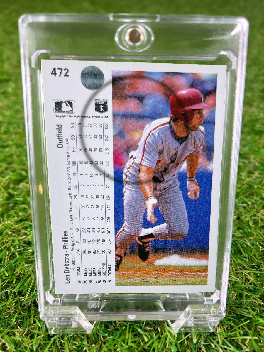 LEN DYKSTRA 1990 Upper Deck