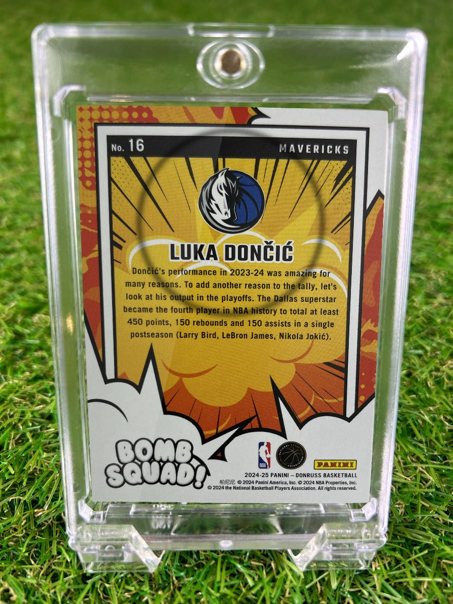 LUKA DONČIĆ 2024 Panini Donruss Basketball Bomb Squad