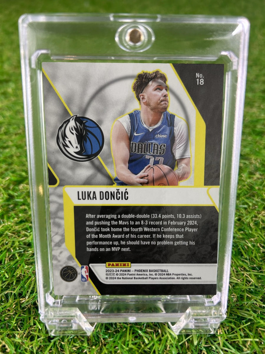 LUKA DONČIĆ 2024 Panini Phoenix Basketball Fade to Black