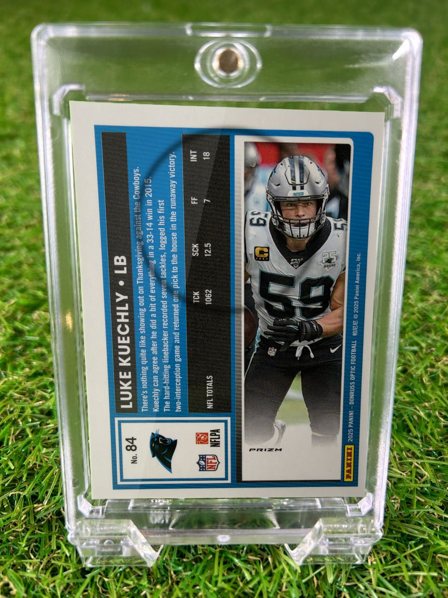 LUKE KUECHLY 2025 Donruss Optic