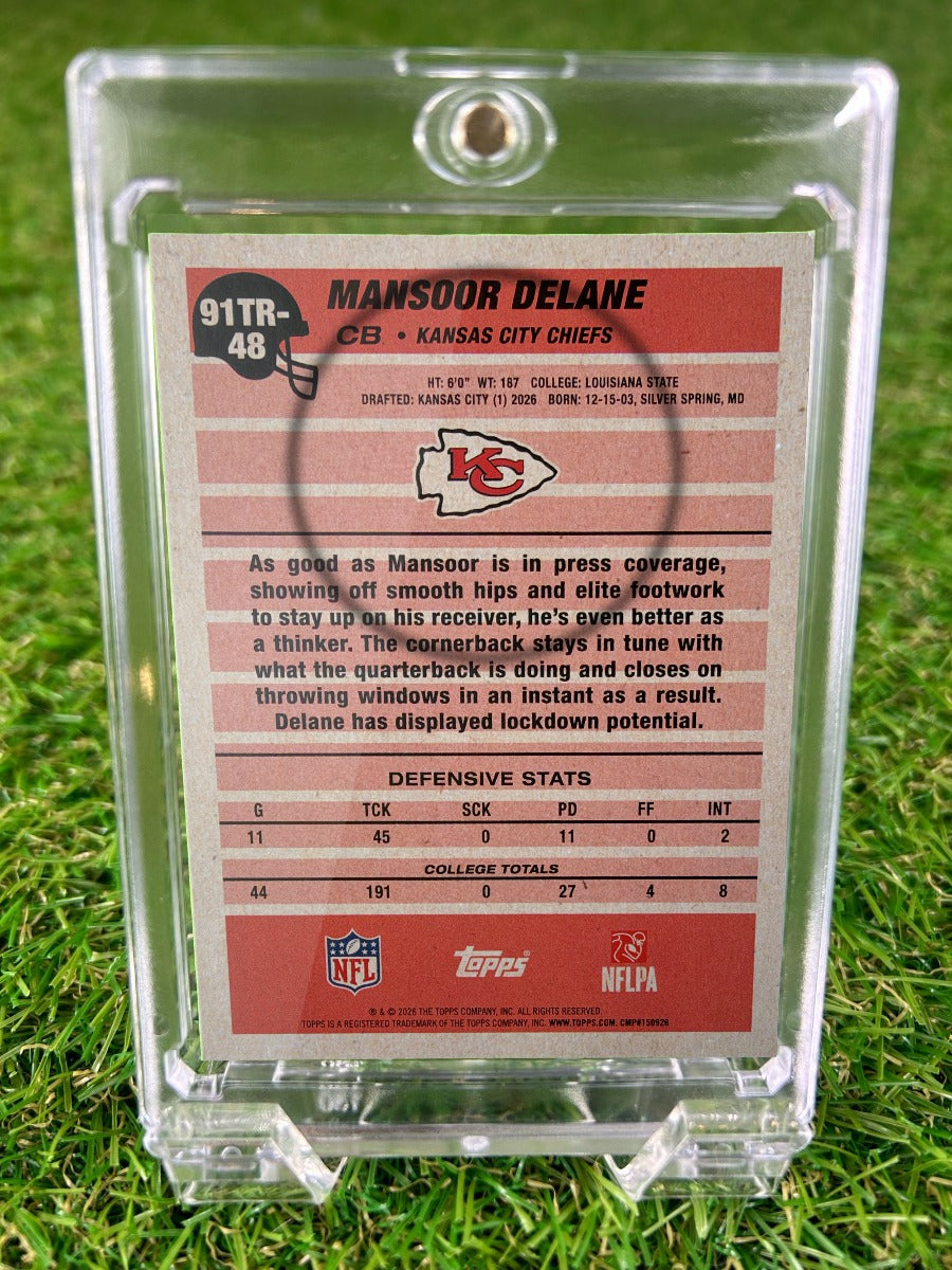 MANSOOR DELANE 2026 Topps 35th Anniversary