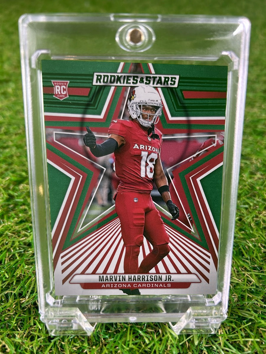MARVIN HARRISON JR. 2024 Panini Rookies & Stars Football Green