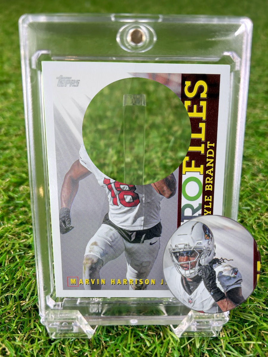 MARVIN HARRISON JR. 2025 Topps Profiles by Kyle Brandt