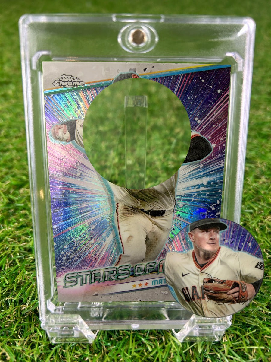 MATT CHAPMAN 2024 Topps Chrome Stars of MLB