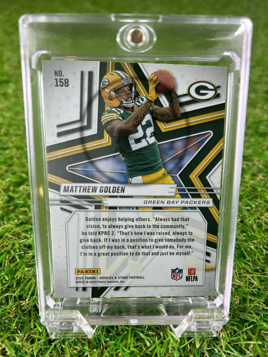 MATTHEW GOLDEN 2025 Rookies & Stars